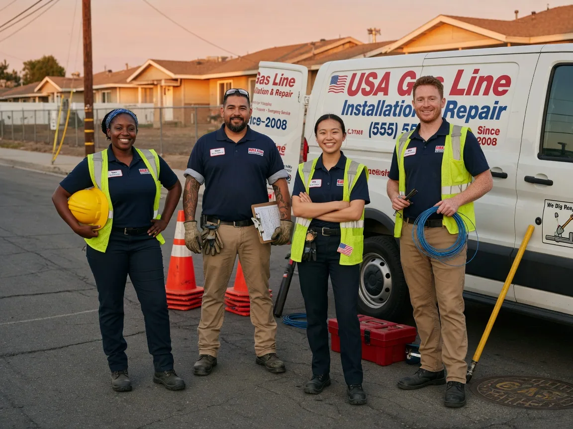 Gas Line Installation company in Selfridge, ND